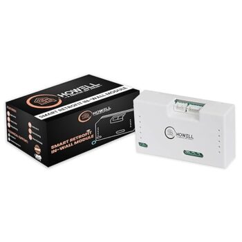 Howell WiFi 3+1 Node Switch | 3 On/Off and 1 Fan Regulator